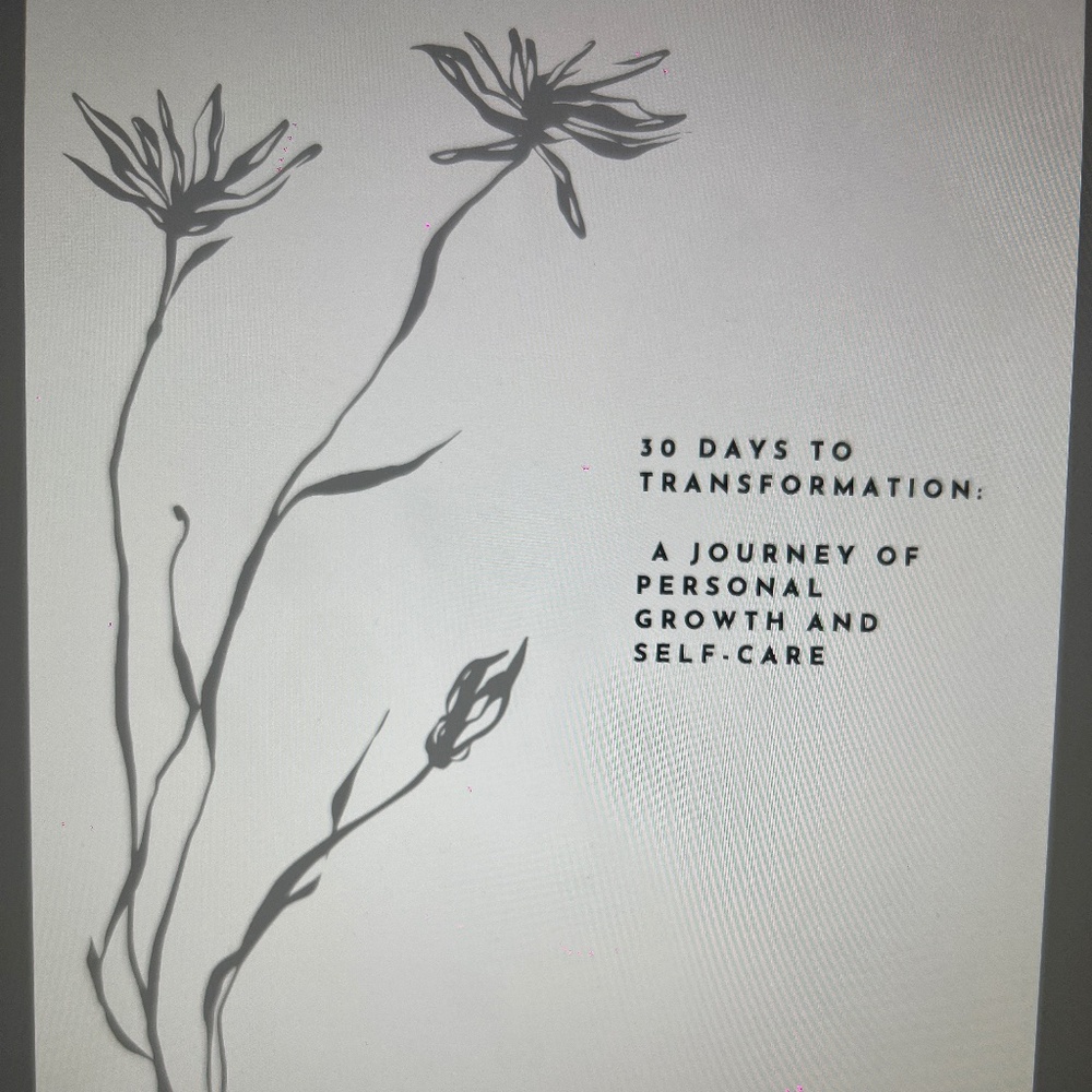 “30 days to transformation” challenge e-book